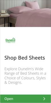 Dunelm ad — Explore Dunelm's wide range of bed sheets