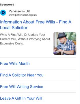 Farewill ad — Write a free will without worrying about expensive costs