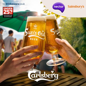 Nectar ad — Enjoy Carlsberg this summer and collect Nectar points