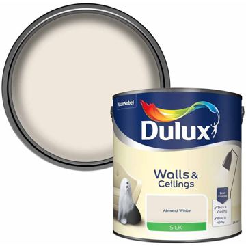Homebase ad — Dulux Walls & Ceilings Silk in Almond White