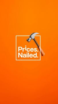 B&Q ad — Get more done for less with Prices Nailed