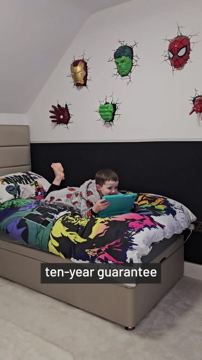 Simba ad — Customisable luxury storage beds with free delivery and assembly
