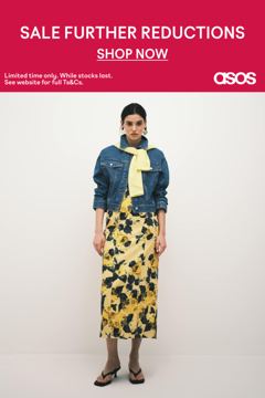 ASOS ad — Sale further reductions — limited time while stocks last