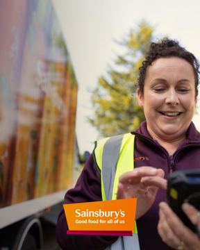 Sainsbury's ad — Save time and money with Delivery Pass