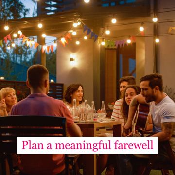 Pure Cremation ad — Free guide to plan a meaningful, personal celebration of life