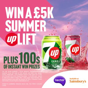 Nectar ad — Win £5K Summer Uplift plus 100s of instant prizes