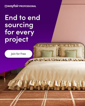 Wayfair ad — End to end sourcing for every project