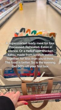 HelloFresh ad — Get 50% off your first HelloFresh box