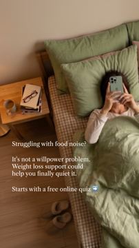Juniper ad — Weight loss support helps quiet food noise for good